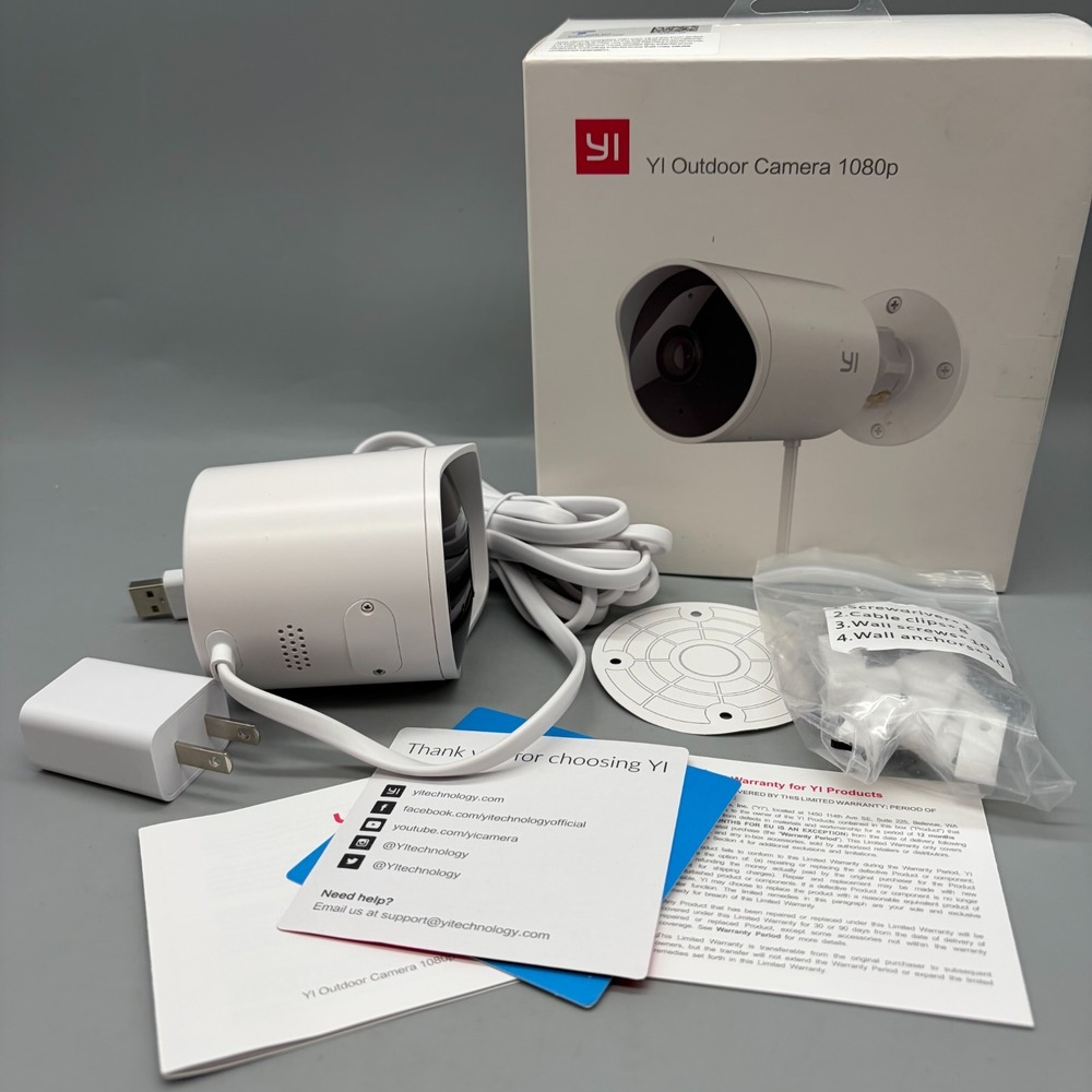YI 1080p Outdoor Security Camera